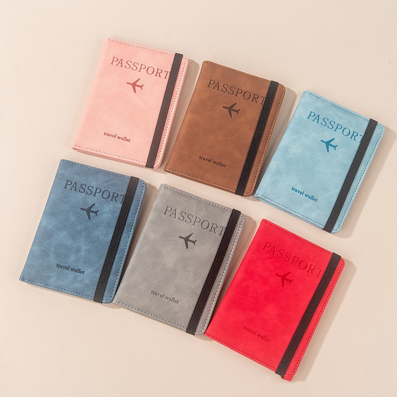 Index Card Holder - Passport Holder Travel Wallet RFID Blocking