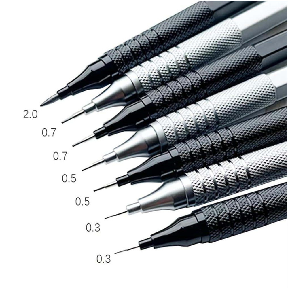 All-Metal Low-Center Mechanica - Mechanical Pencil 0.3 のレビューと価格