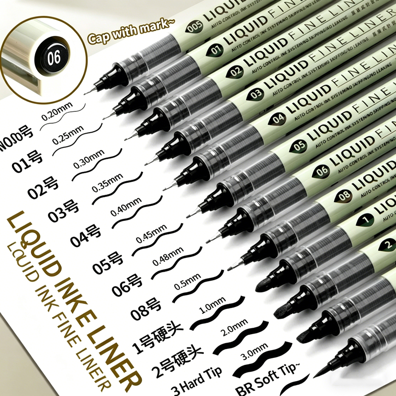12 Tibs Black Pen Fine Line Sk - Correction Pen Fine のレビューと価格
