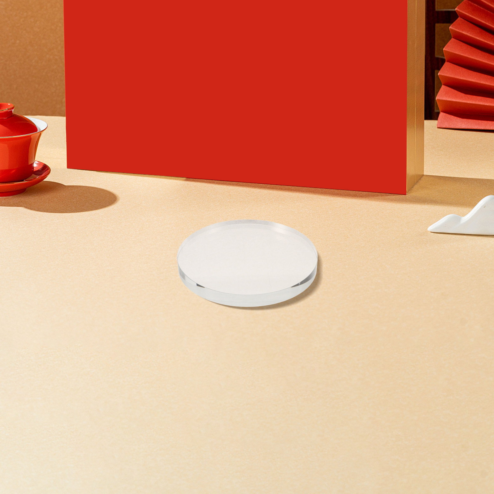 Round Crystal Paperweight Heav - Paper Weight Crystal のレビューと価格