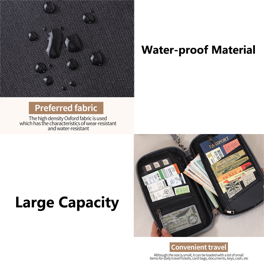 Rfid Blocking Passport Wallet  - Index Card Holder のレビューと価格