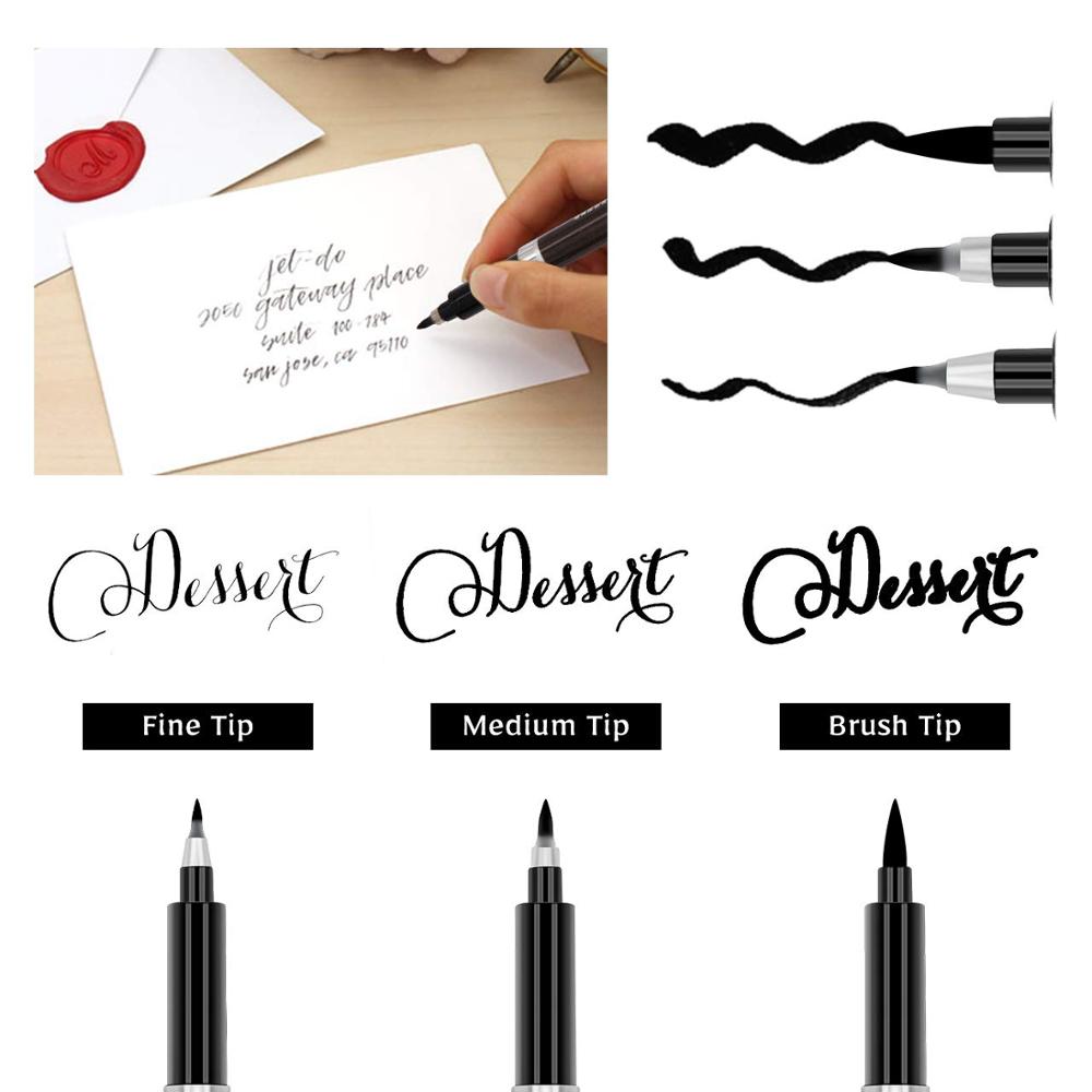 3pcs Calligraphy Pen Set Fine  - Correction Pen Fine のレビューと価格