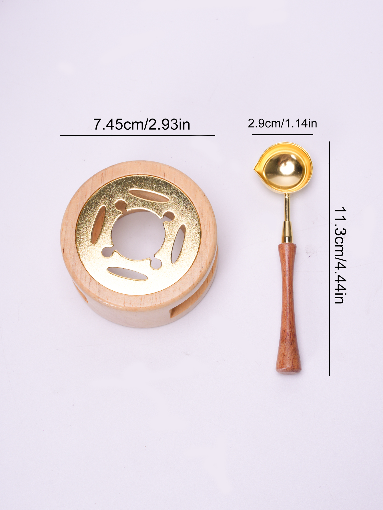 1set Wax Seal Set Wood Wax Mel - Wax Seal Stamp Set のレビューと価格