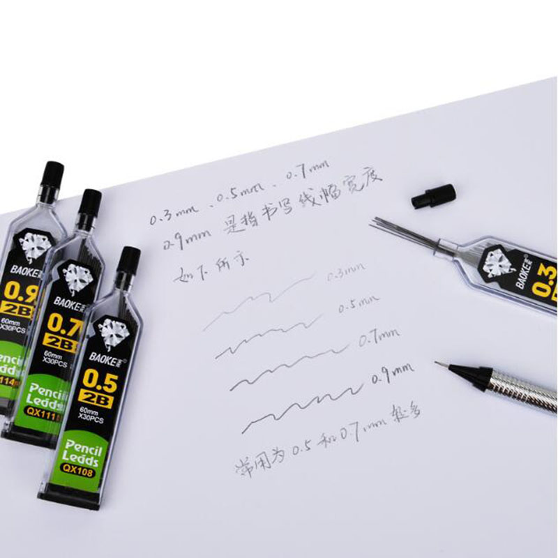 30pcs/Bottle, Automatic Pencil - Mechanical Pencil 0.3 のレビューと価格