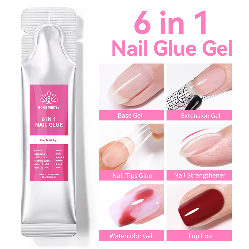 BORN PRETTY 15g 6 IN 1 Extensi - Gel Refill Pack のレビューと価格