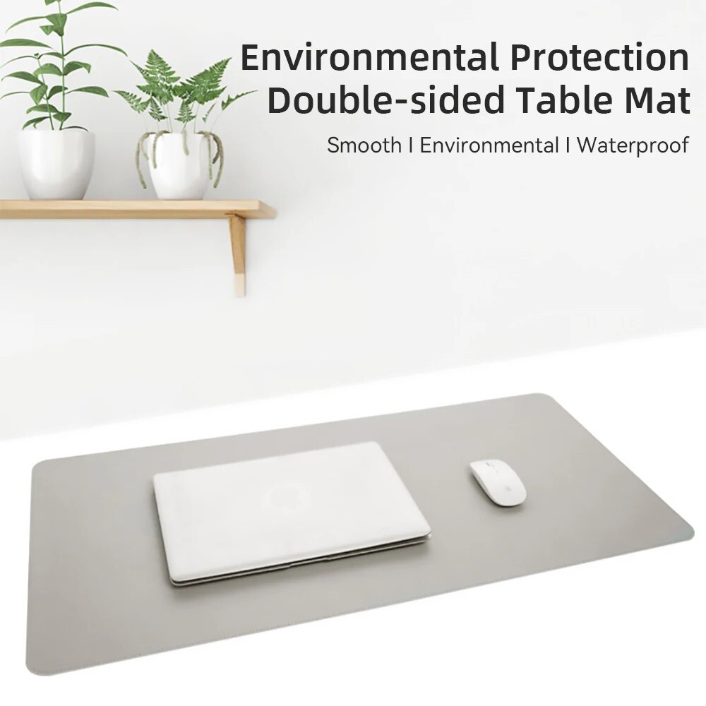 1 Pcs Large Size 60*30mm Offic - Leather Desk Pad のレビューと価格