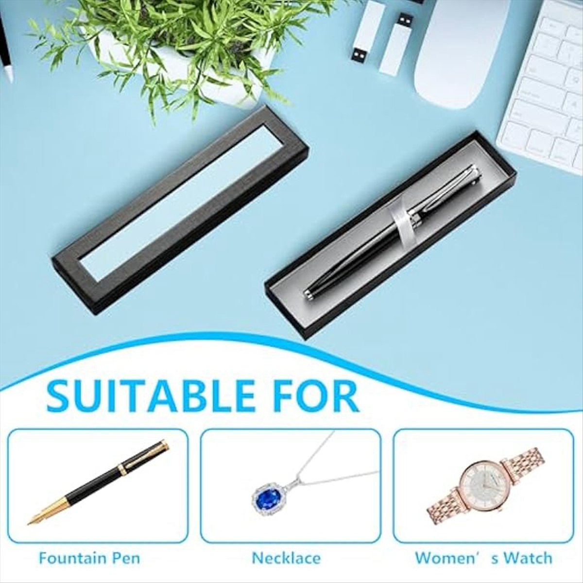 REST 10Pcs Empty Pen Gift Box  - Pen Rest Single のレビューと価格