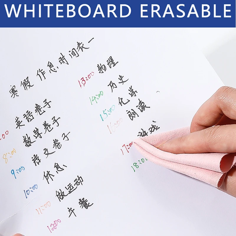 6pcs Color Erasable Whiteboard - Correction Pen Fine のレビューと価格