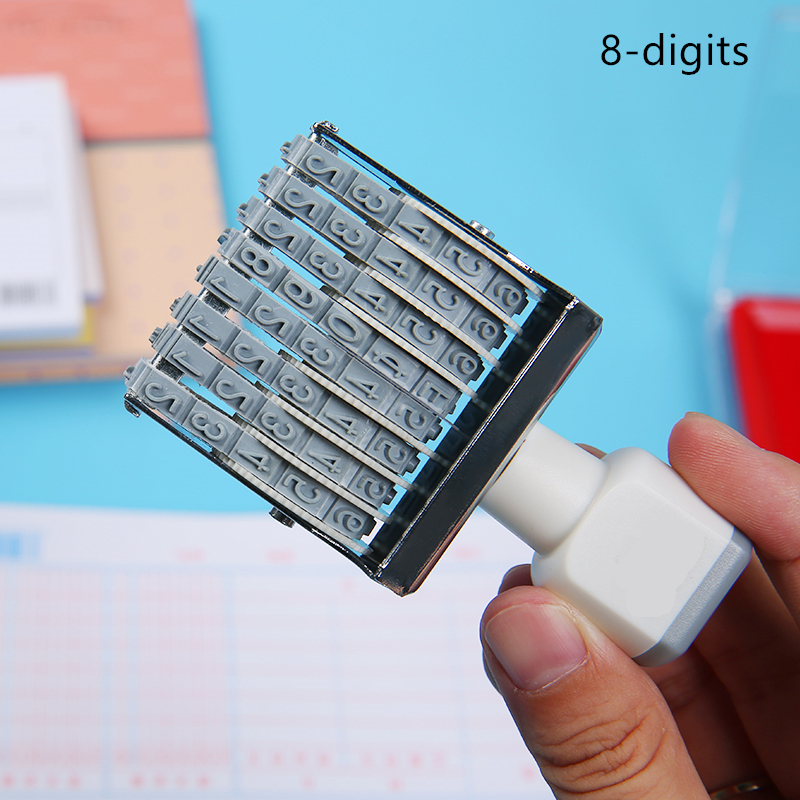 Portable 8/10 Digits Number St - Rubber Date Stamp のレビューと価格