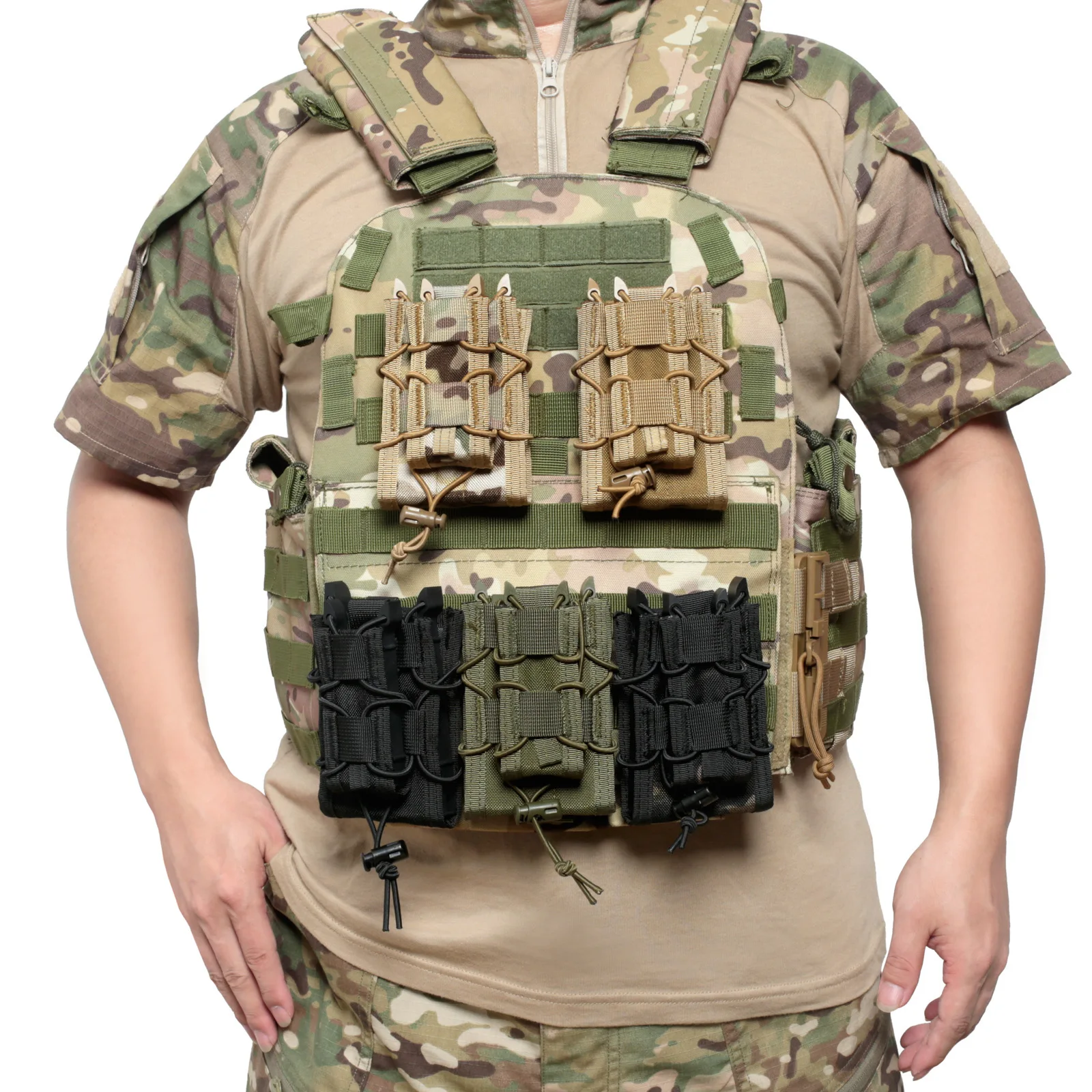 5.56 9mm Molle Magazine Pouch  - Magazine Holder Rack のレビューと価格
