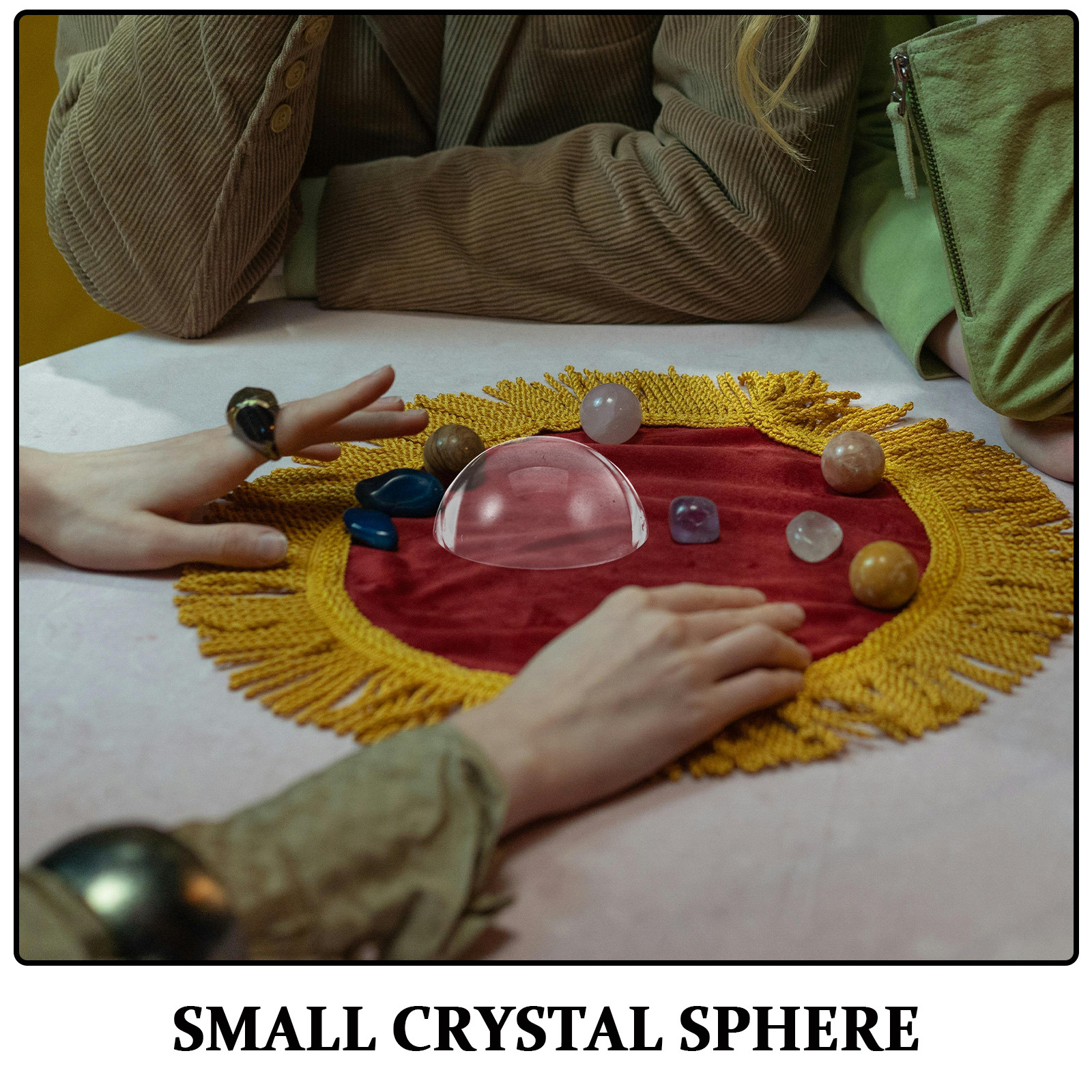 Half Crystal Ball 6Cm Clear Sp - Paper Weight Crystal のレビューと価格