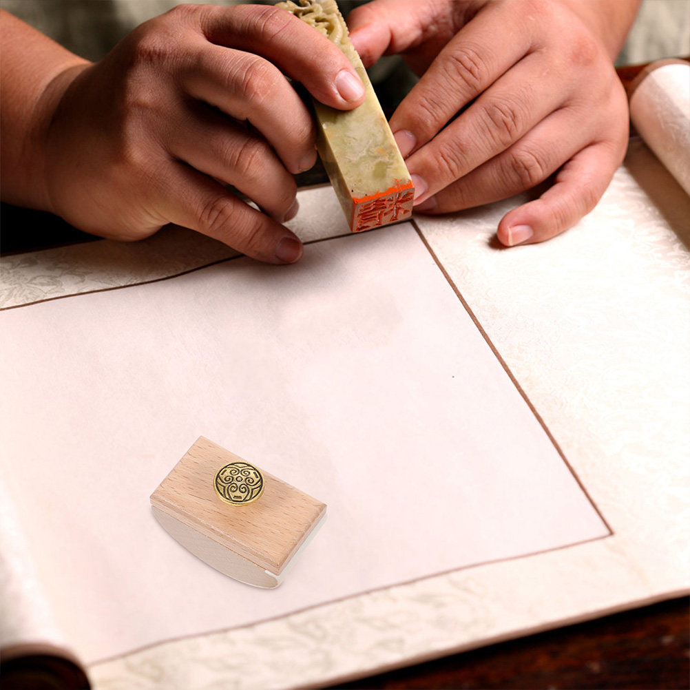 2Pcs Wooden Rocker Ink Blotter - Ink Blotter Paper のレビューと価格