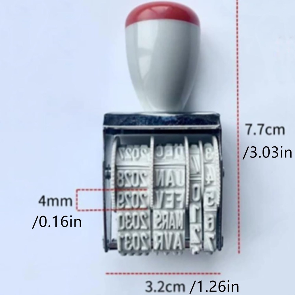 DIY Rotating Date & Number Rol - Rubber Date Stamp のレビューと価格