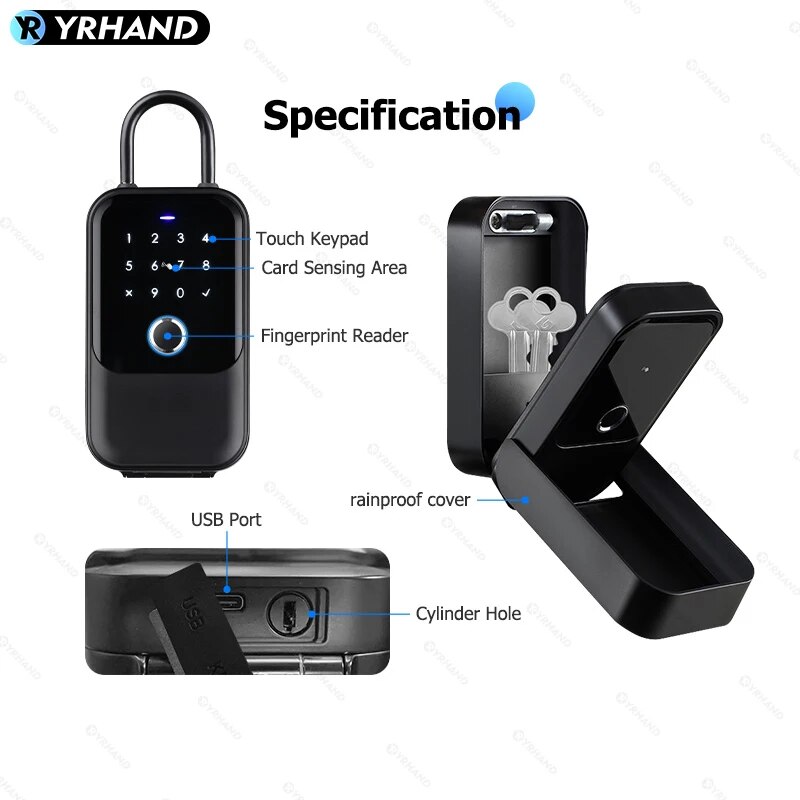 TTlock Smartkey Lock Box Home  - Card Index Box のレビューと価格