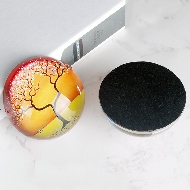 Custom Crystal Hemisphere Glas - Paper Weight Crystal のレビューと価格