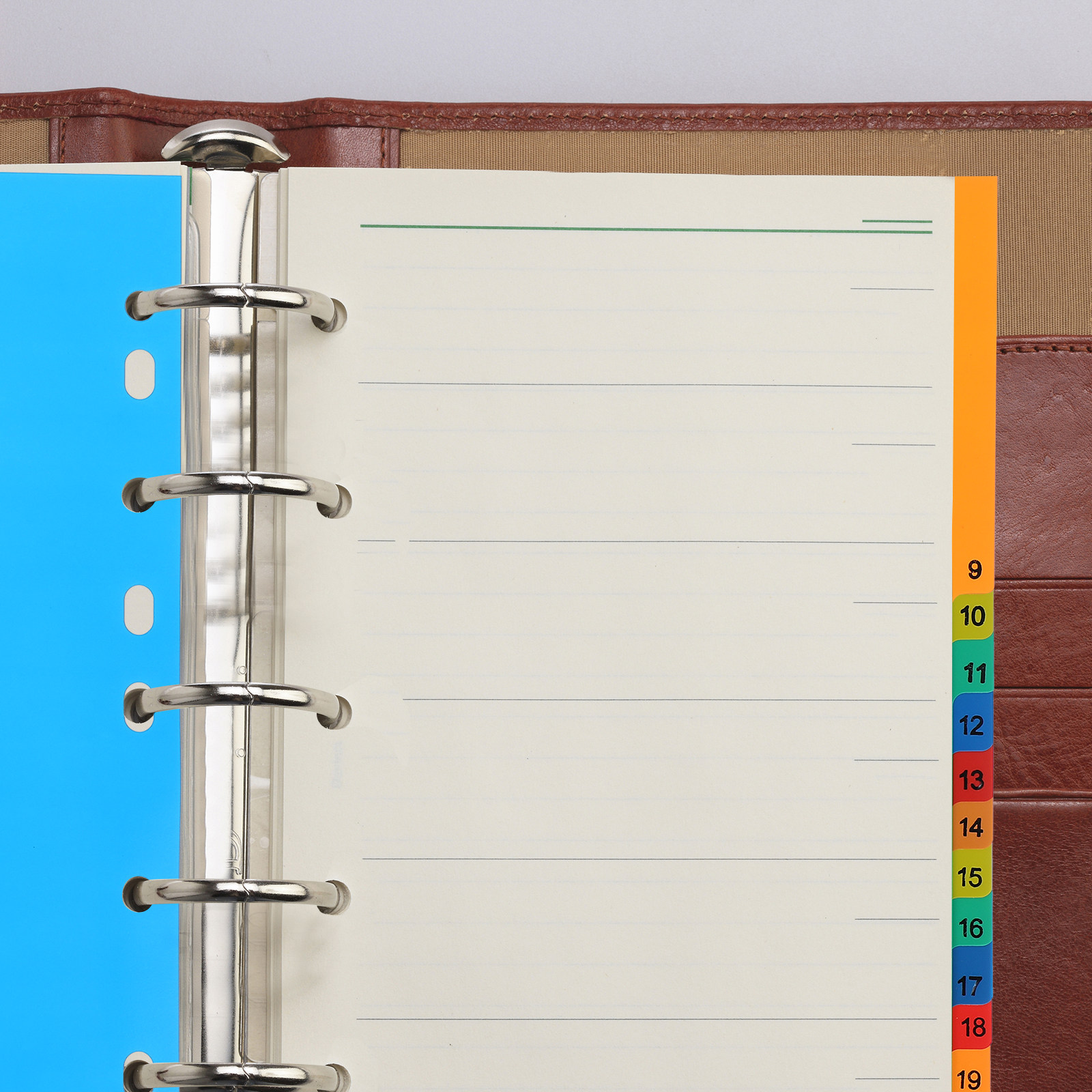 20 Pages A4 Colorful Plastic T - Tab Divider A4 のレビューと価格