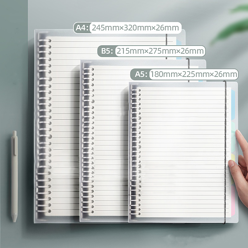 A5/B5/A4 Binder Notebooks Loos - Binder A4 Lever のレビューと価格