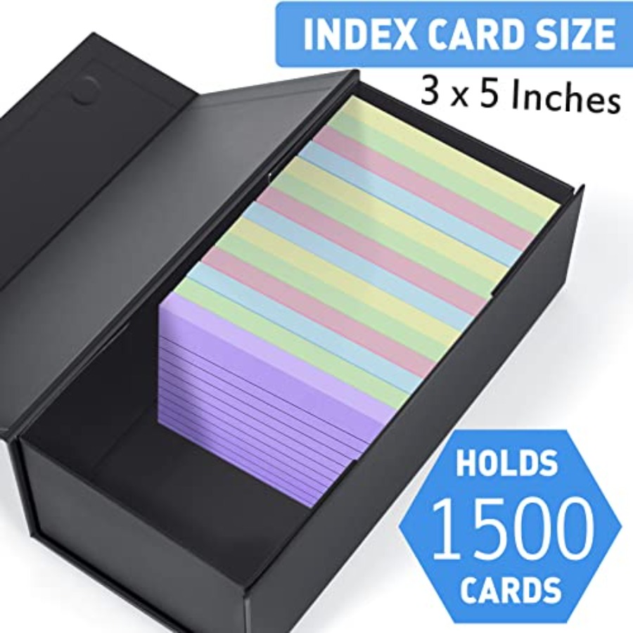 3x5 Index Card Holder Card Fil - Card Index Box のレビューと価格