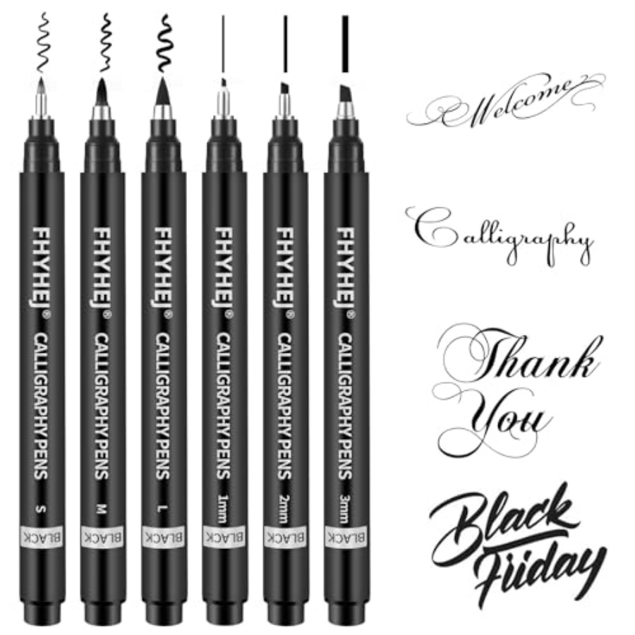 Calligraphy Pen, 6 Size Callig - Archive Box Set のレビューと価格