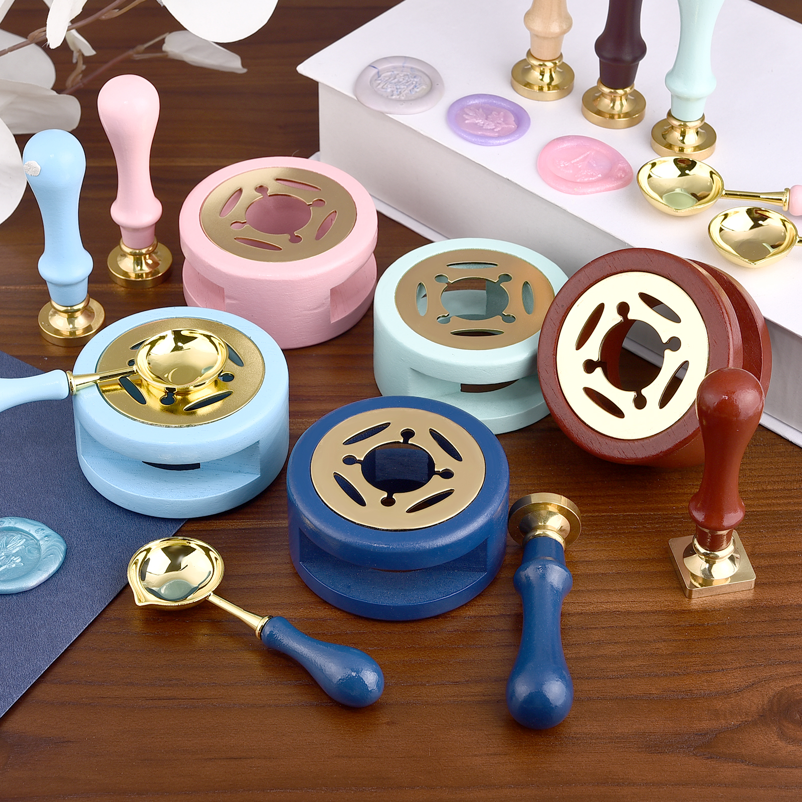 2/3Pcs Set Retro Sealing Wax F - Wax Seal Stamp Set のレビューと価格
