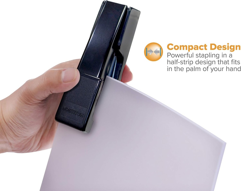 Executive Compact Stapler, 20  - Stapler Half Strip のレビューと価格