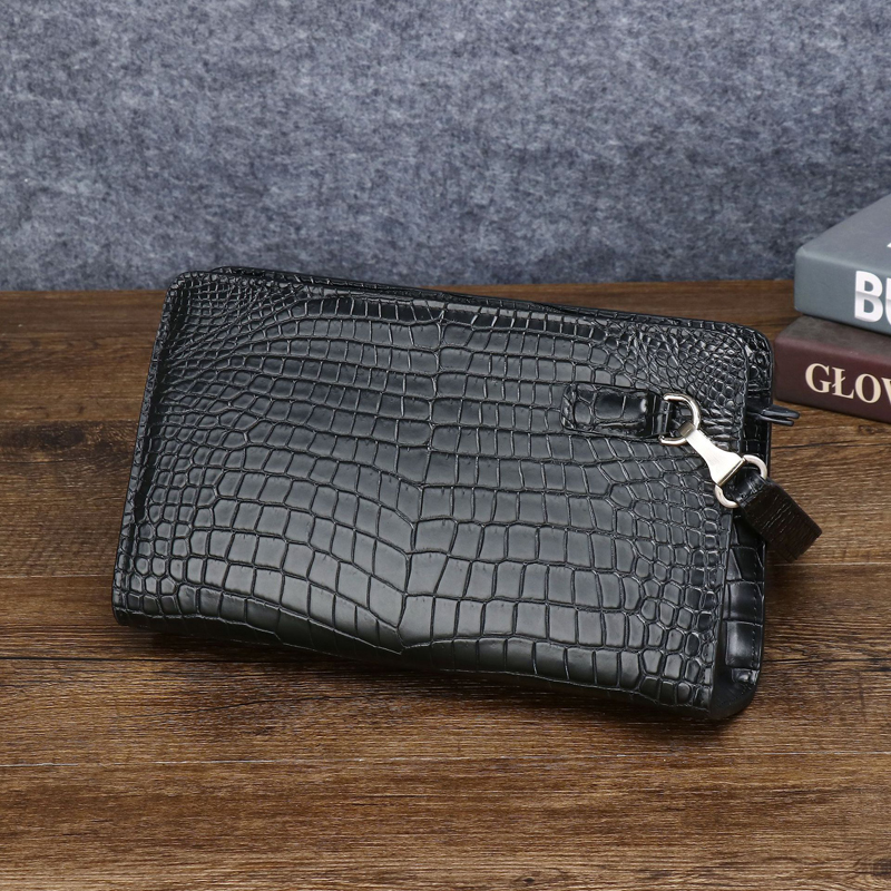 Men's Genuine Leather Clutch B - Index Card Holder のレビューと価格