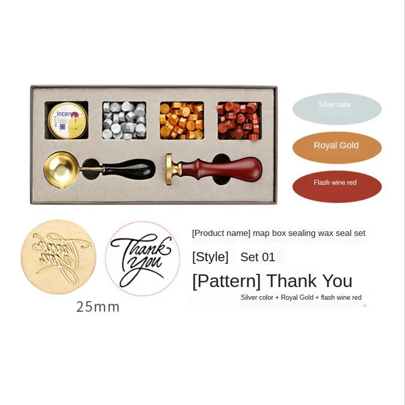 DIY Stamps Wax Seal Box Kit De - Wax Seal Stamp Set のレビューと価格