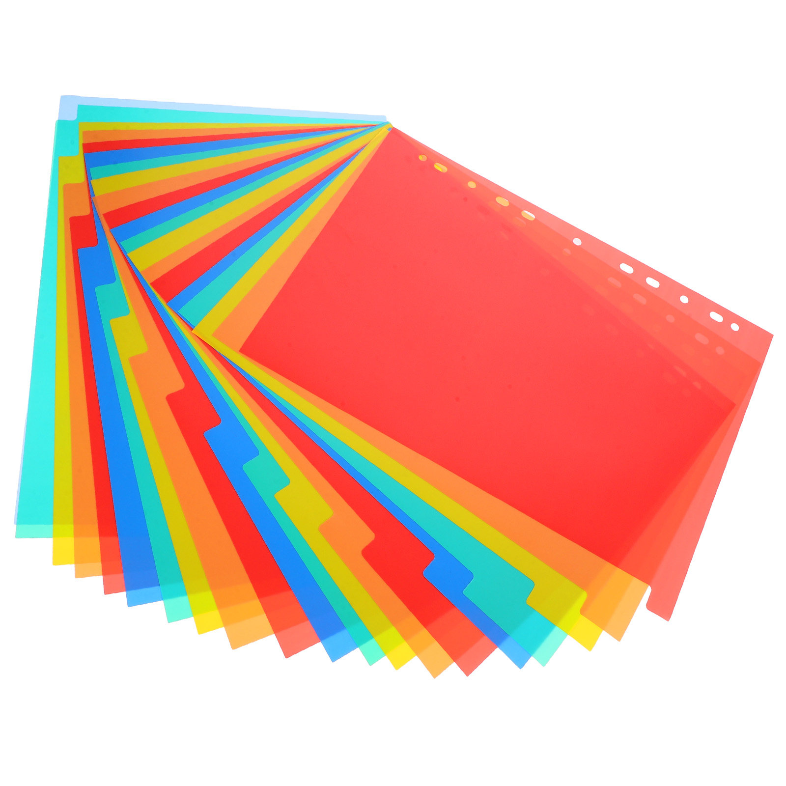1Set Plastic Index Binder Divi - Tab Divider A4 のレビューと価格