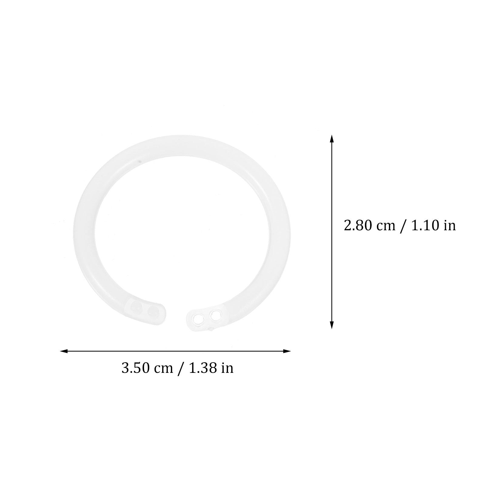 4 Boxes Binder Rings Plastic B - Card Index Box のレビューと価格
