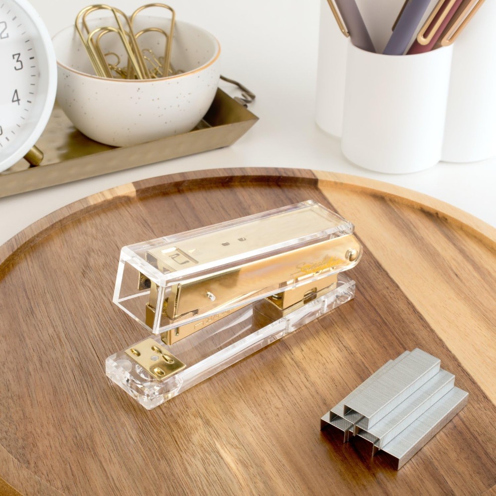 Clear Acrylic Stapler, 20 Shee - Stapler Half Strip のレビューと価格