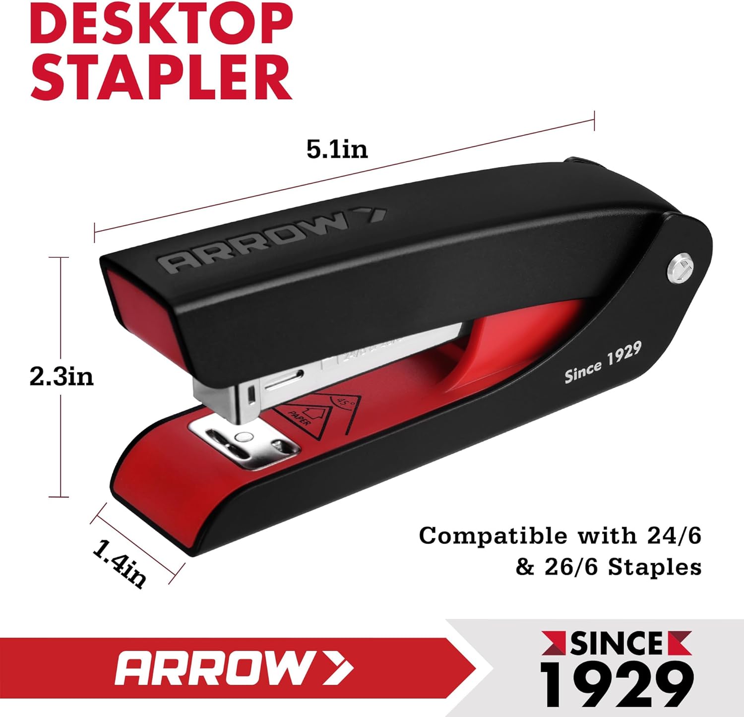 Arrow Office Stapler Set, 25 S - Stapler Half Strip のレビューと価格
