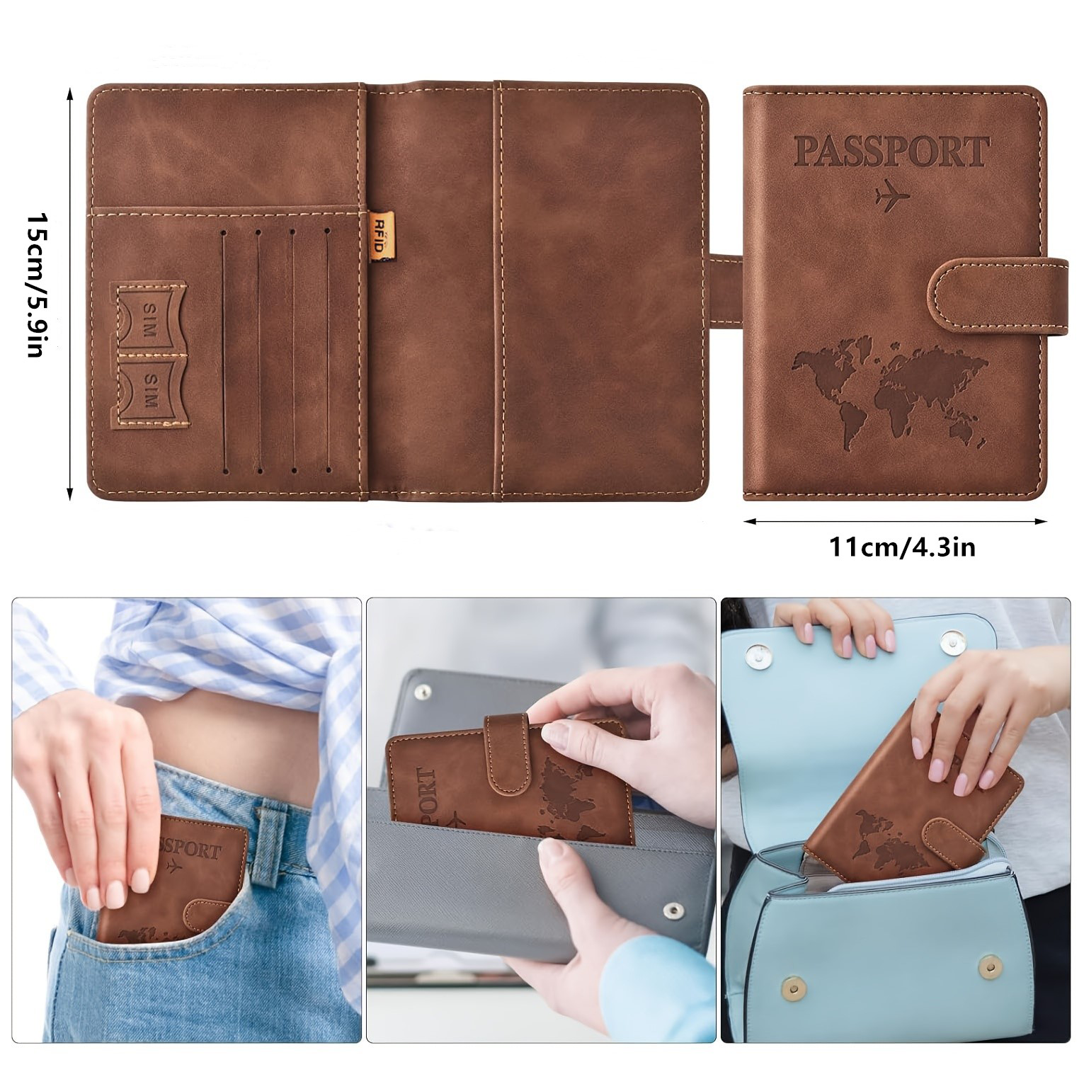 Passport Holder, Passport Cove - Index Card Holder のレビューと価格