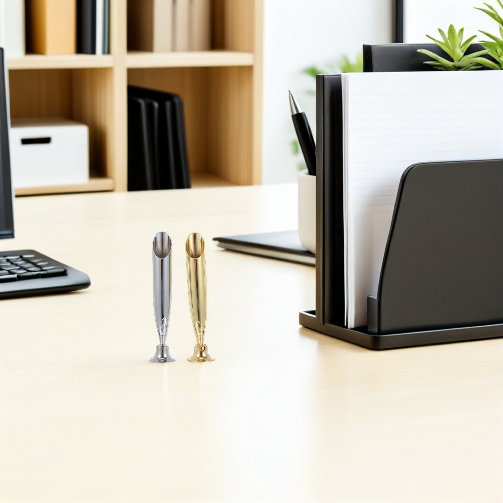 3Pcs Metal Single Pen Stand Ho - Pen Rest Single のレビューと価格