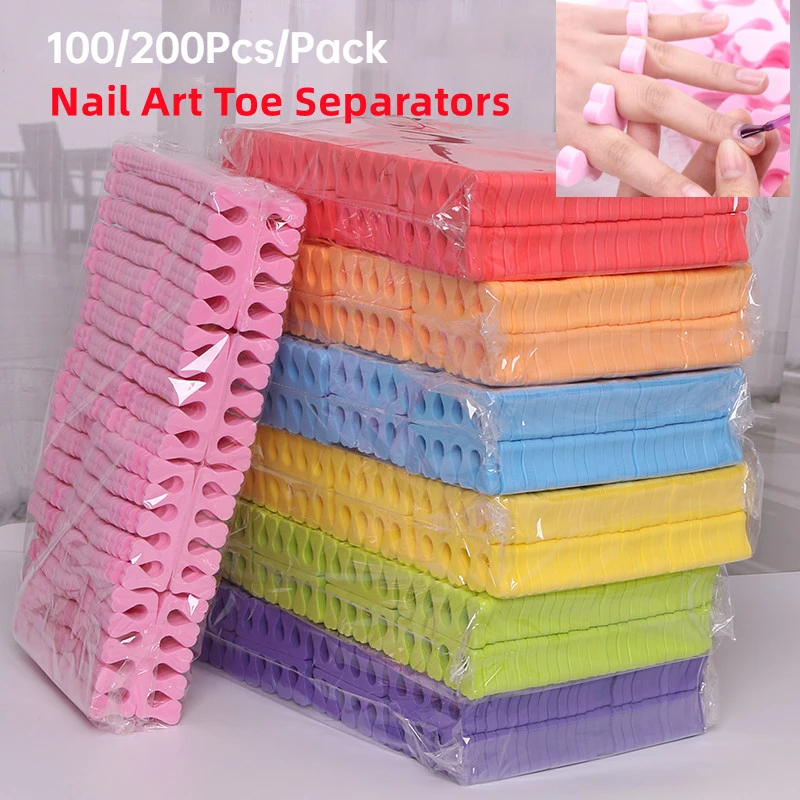100,200pcs/Pack Nail Art Toe S - Gel Refill Pack のレビューと価格