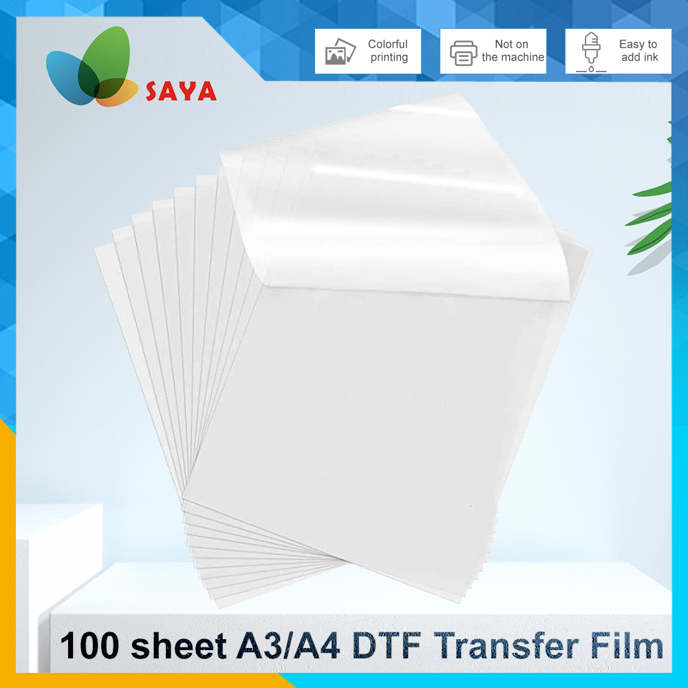 50/100 pcs DTF Film A3/A4 Doub - Ink Blotter Paper のレビューと価格