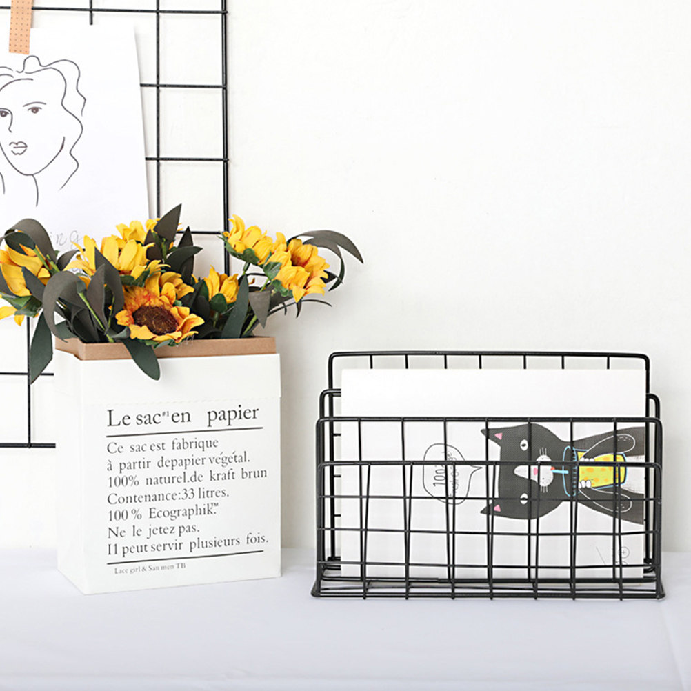 Modern 3 Slot Mail Organizer M - Magazine Holder Rack のレビューと価格