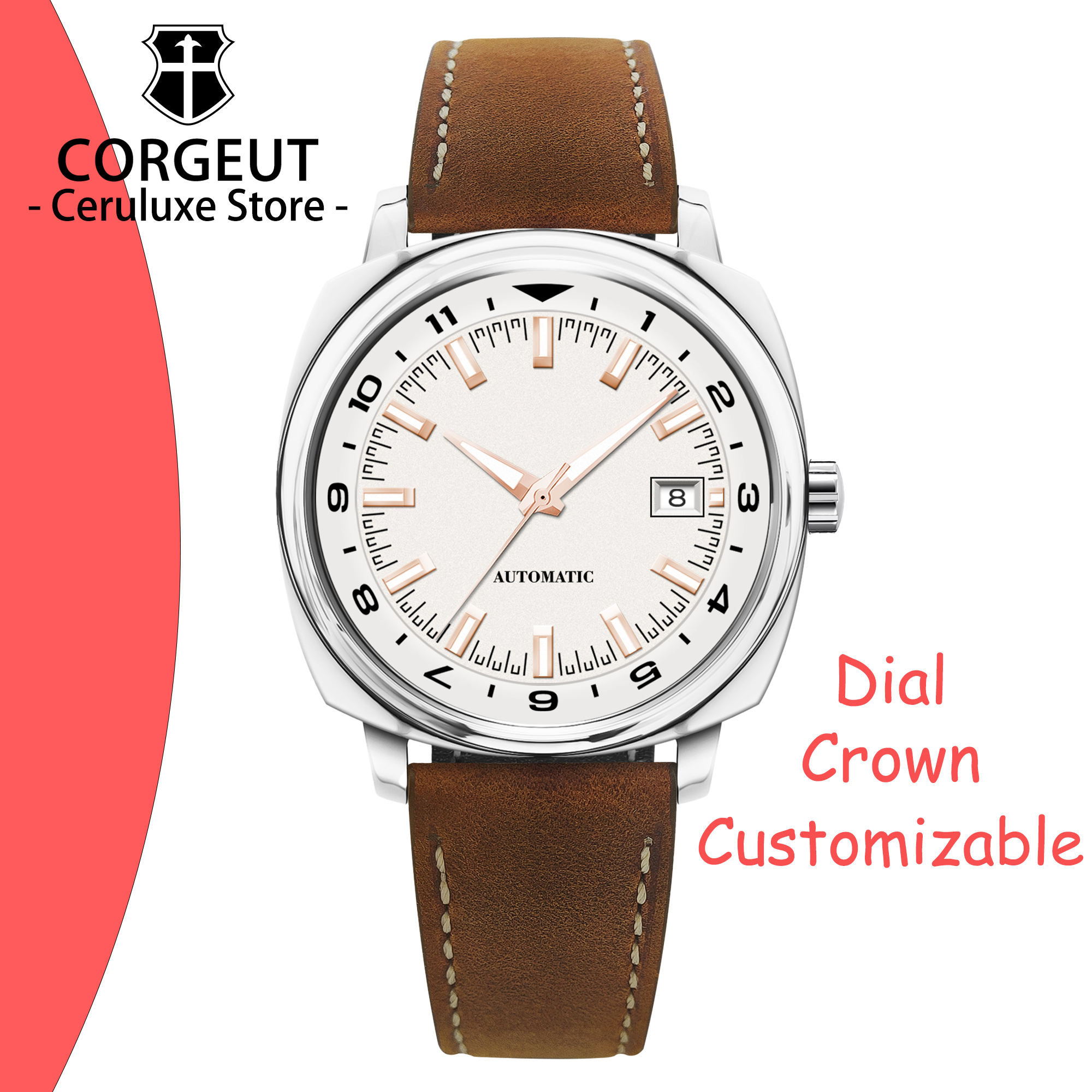 CUSTOM 42MM Stainless Steel Sa - Paper Weight Crystal のレビューと価格