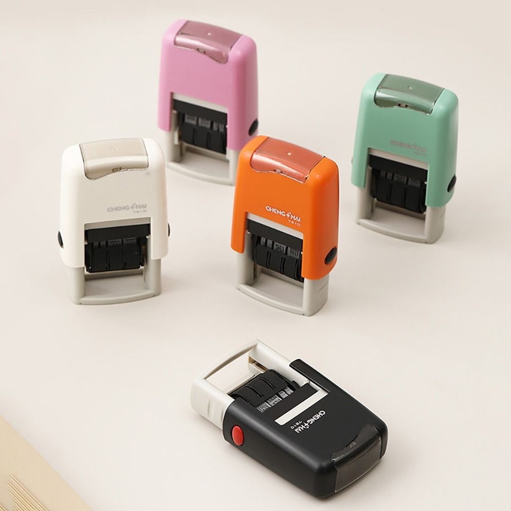 Automatic Ink Return Day-month - Rubber Date Stamp のレビューと価格