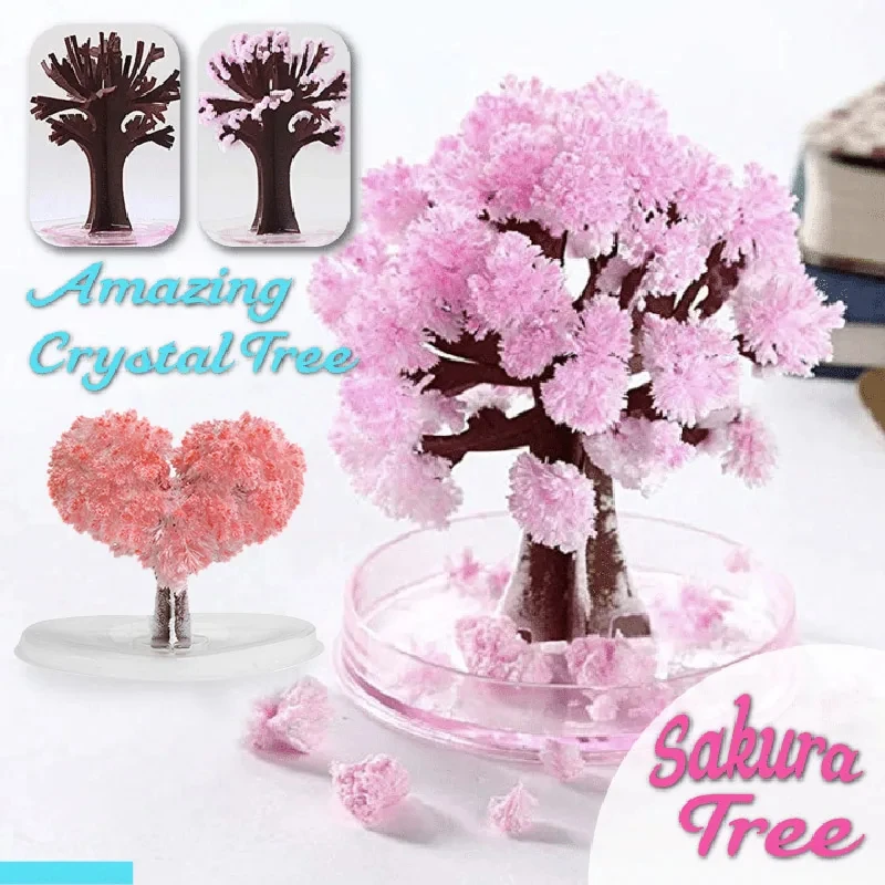 Mini Magic Sakura Miniature Tr - Paper Weight Crystal のレビューと価格
