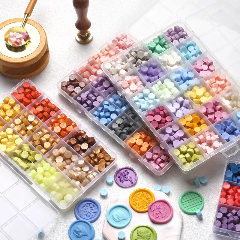 Retro Sealing Wax Beads Set 10 - Wax Seal Stamp Set のレビューと価格