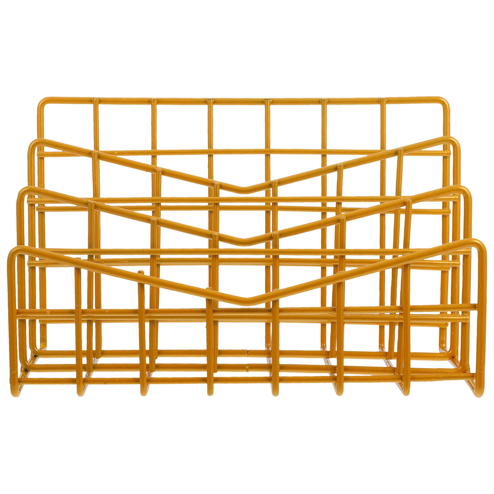 1Pcs Electroplated Metal Stora - Magazine Holder Rack のレビューと価格