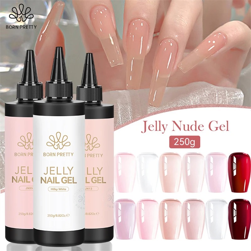 BORN PRETTY 250g Jelly Milky W - Gel Refill Pack のレビューと価格
