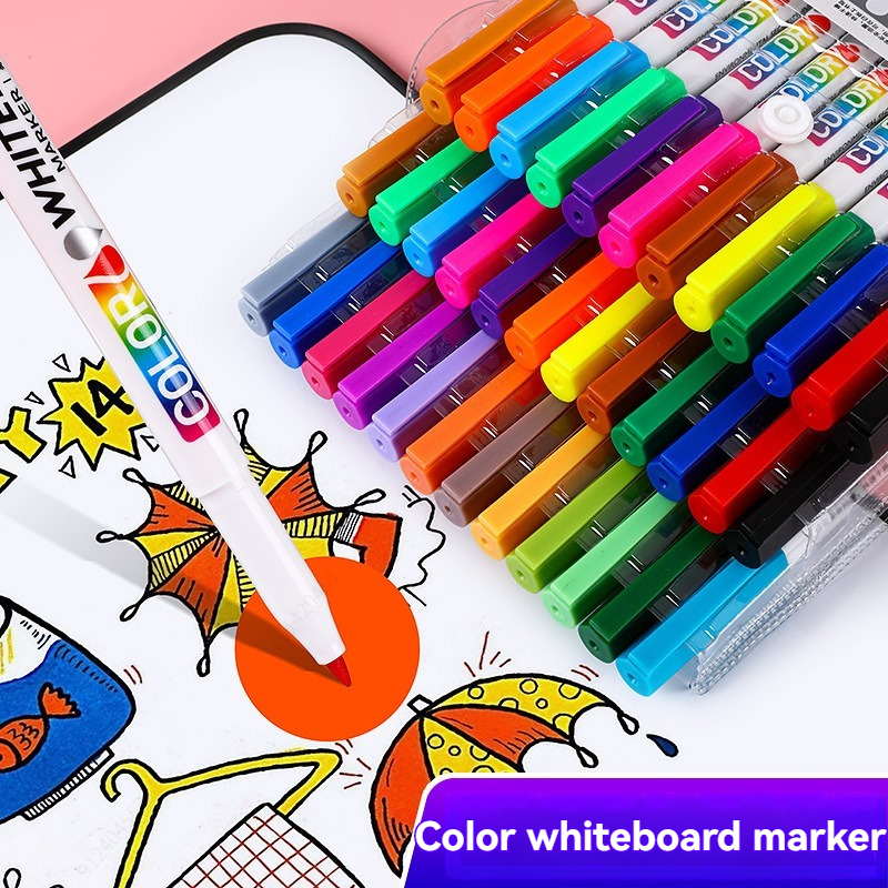 12/24Colors Dry Erase Markers  - Correction Pen Fine のレビューと価格