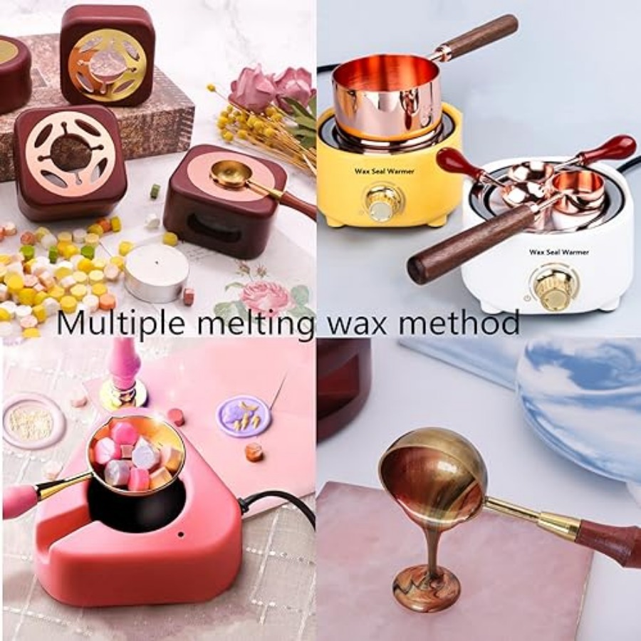600Pcs Wax Seal Beads, Sealing - Wax Seal Stamp Set のレビューと価格