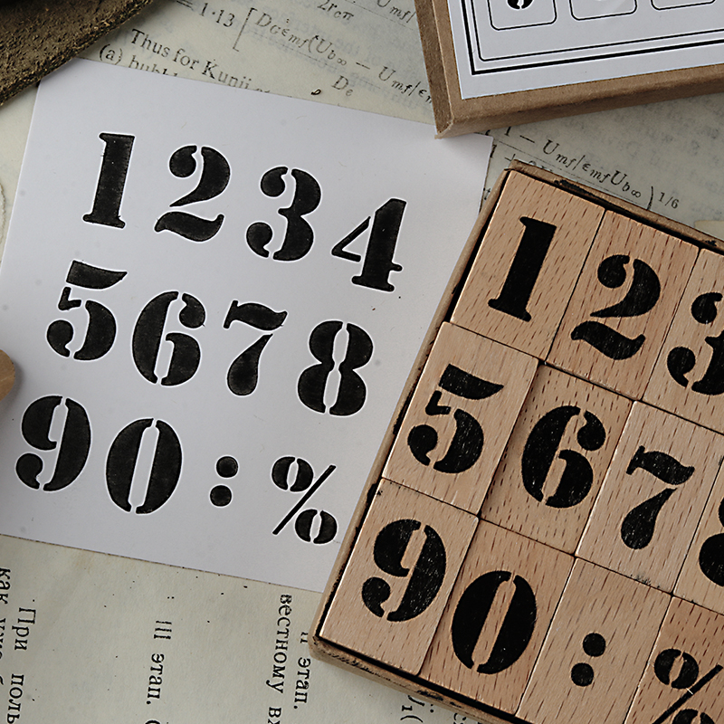 Arabic Numbers Day Month Calen - Rubber Date Stamp のレビューと価格